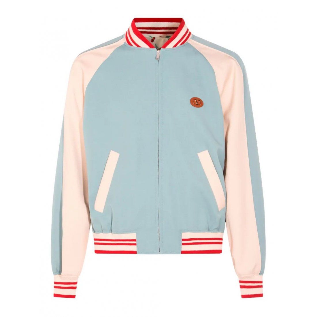 Valentino - Blouson bomber 'Embroidered Cat-Motif' pour Hommes