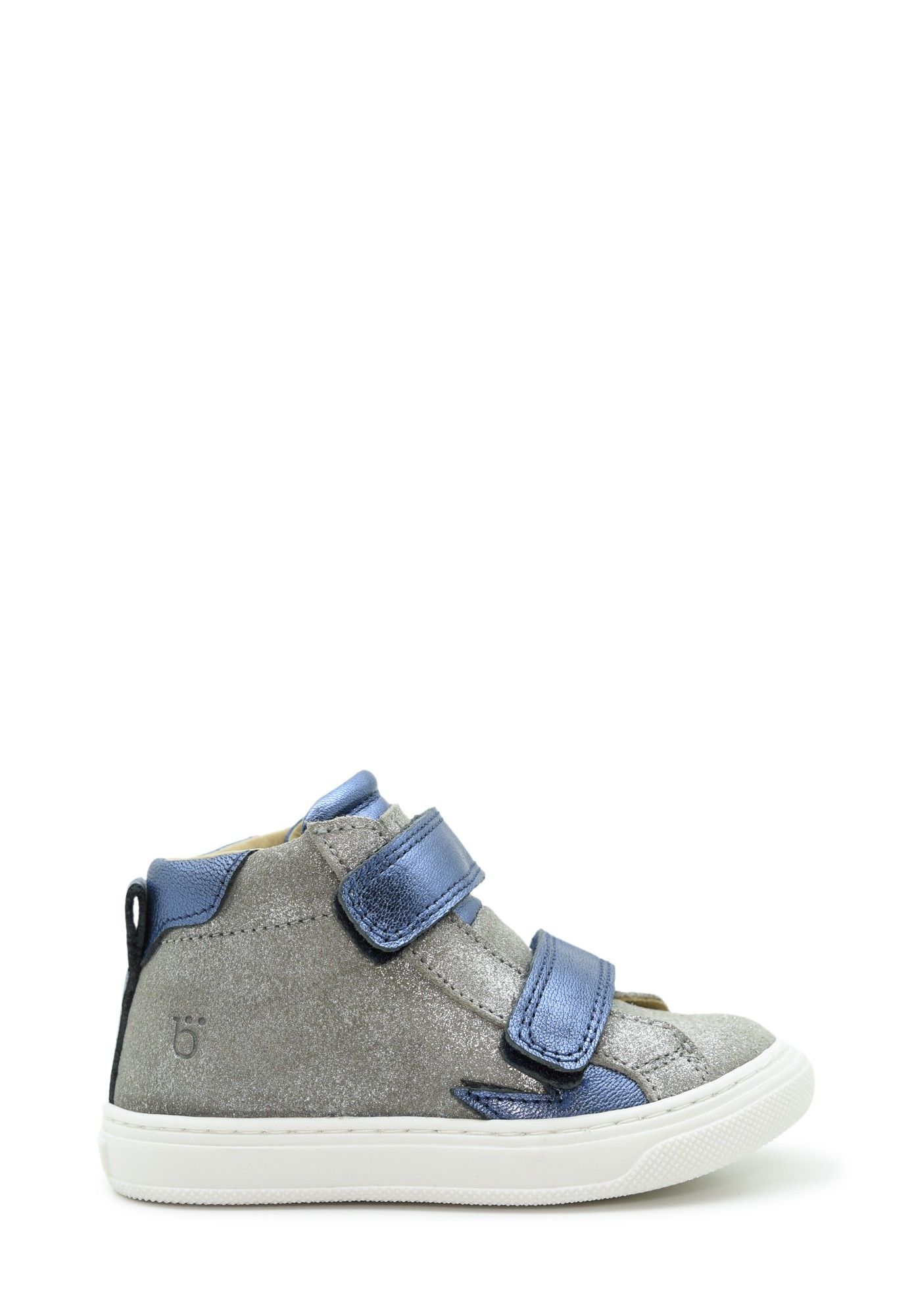 Benjie Vandoeuvres velcro  Jeune enfant Gris Bleu métal-24 24