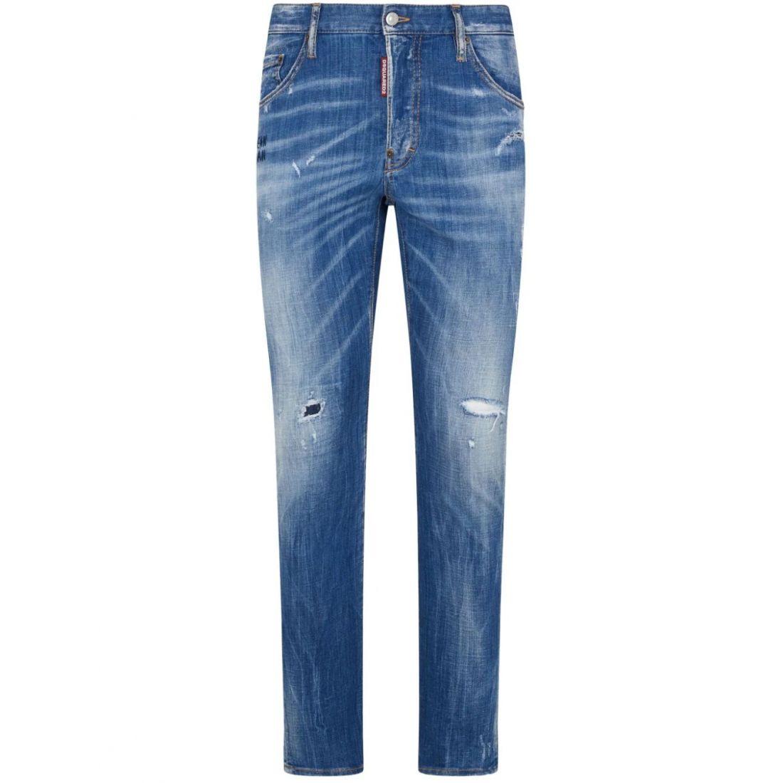 Dsquared2 - Jeans 'Distressed Slim-Cut' pour Hommes