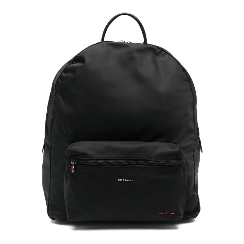 Kiton - Sac à dos 'Logo-Plaque' pour Hommes
