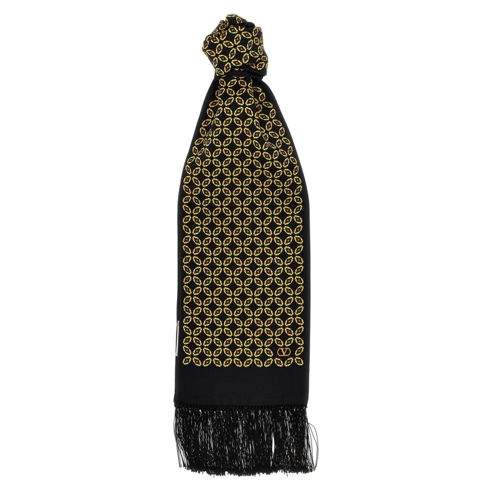 Valentino garavani - Foulard en soie 'Chamber' pour Hommes