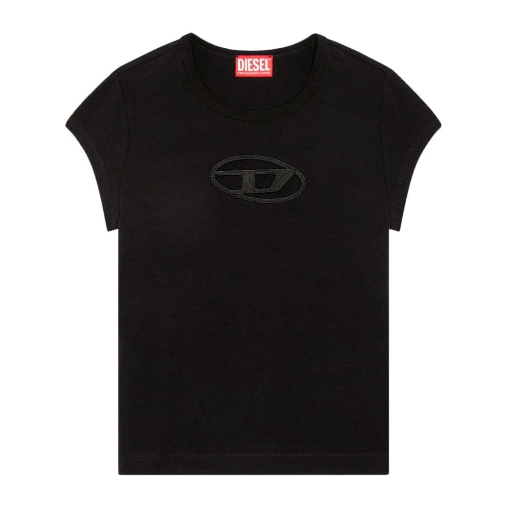 Diesel - T-shirt 'T-Angie Logo-Cut' pour Femmes