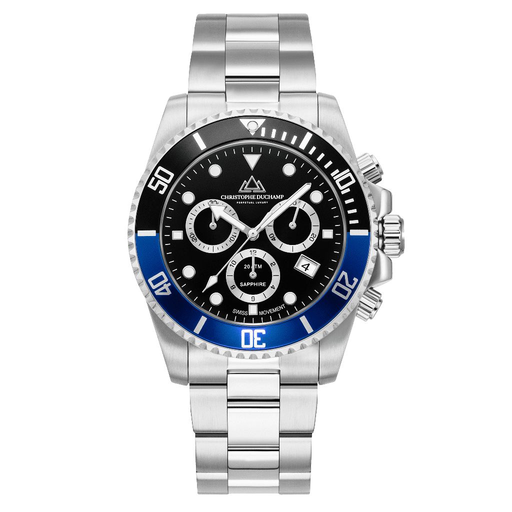 Christophe duchamp - Montre 'Marine Chrono' pour Hommes