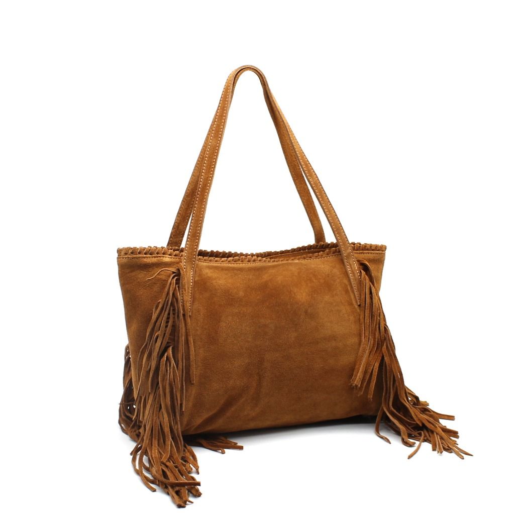 Vimoda 390451-0 shopping en cuir velours Taille Unique