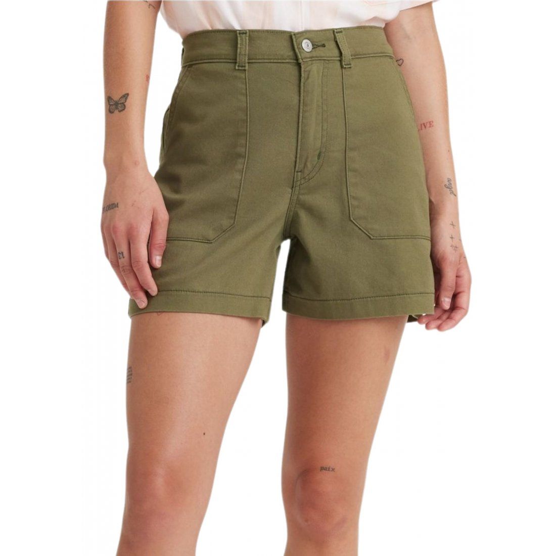 Levi's - Short 'Solid Utility' pour Femmes