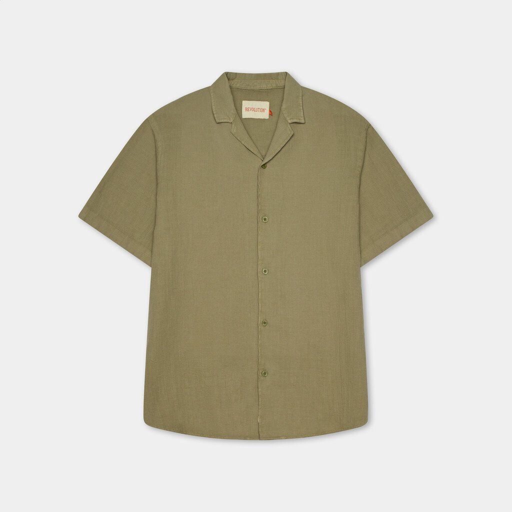 Revolution - M's Short-sleeved Cuban Shirt