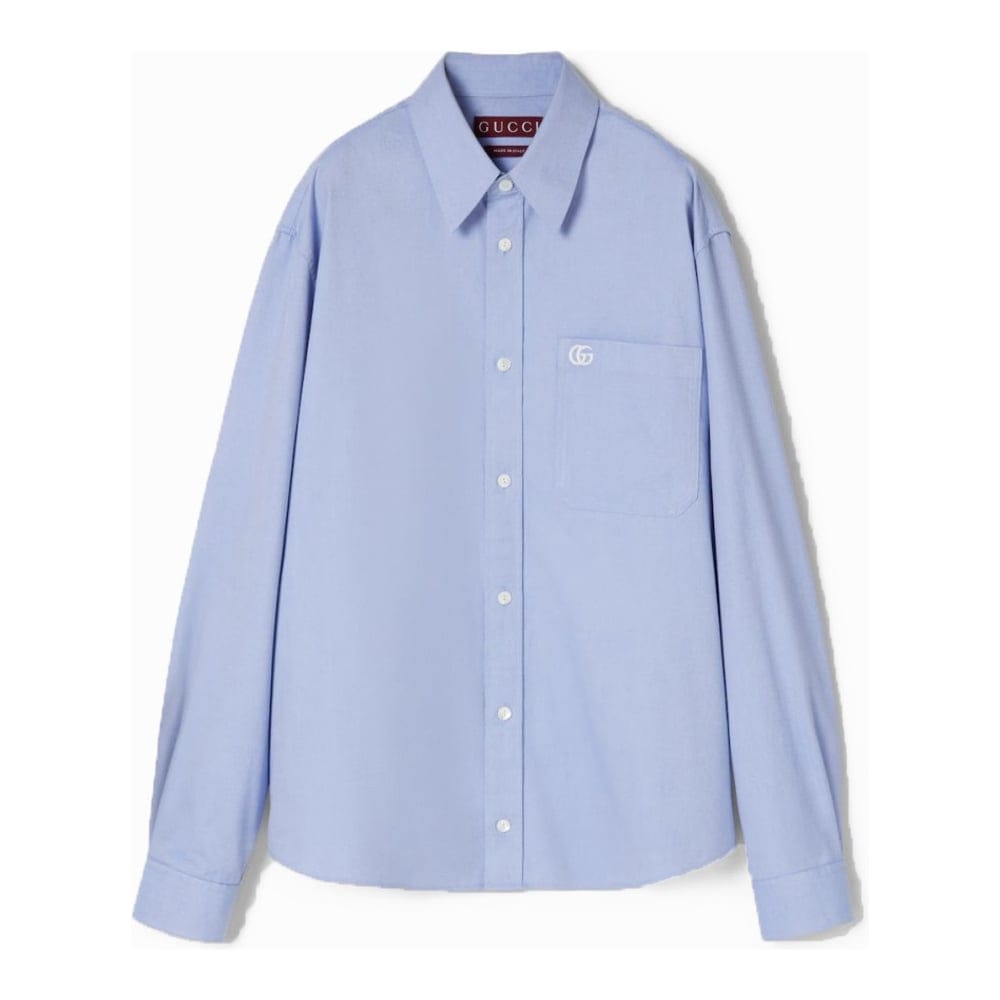 Gucci - Chemise 'Embroidered Oxford' pour Hommes