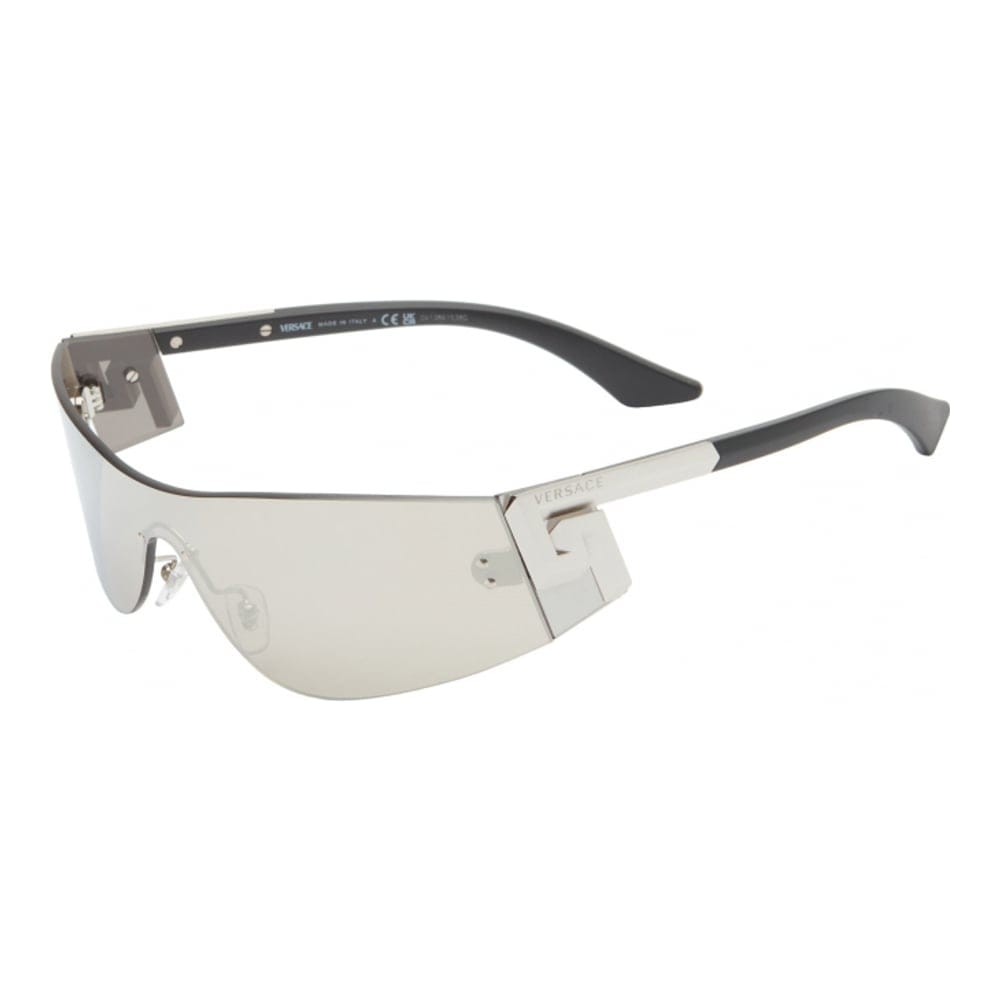 Versace - '43mm Irregular Sunglasses' pour Hommes