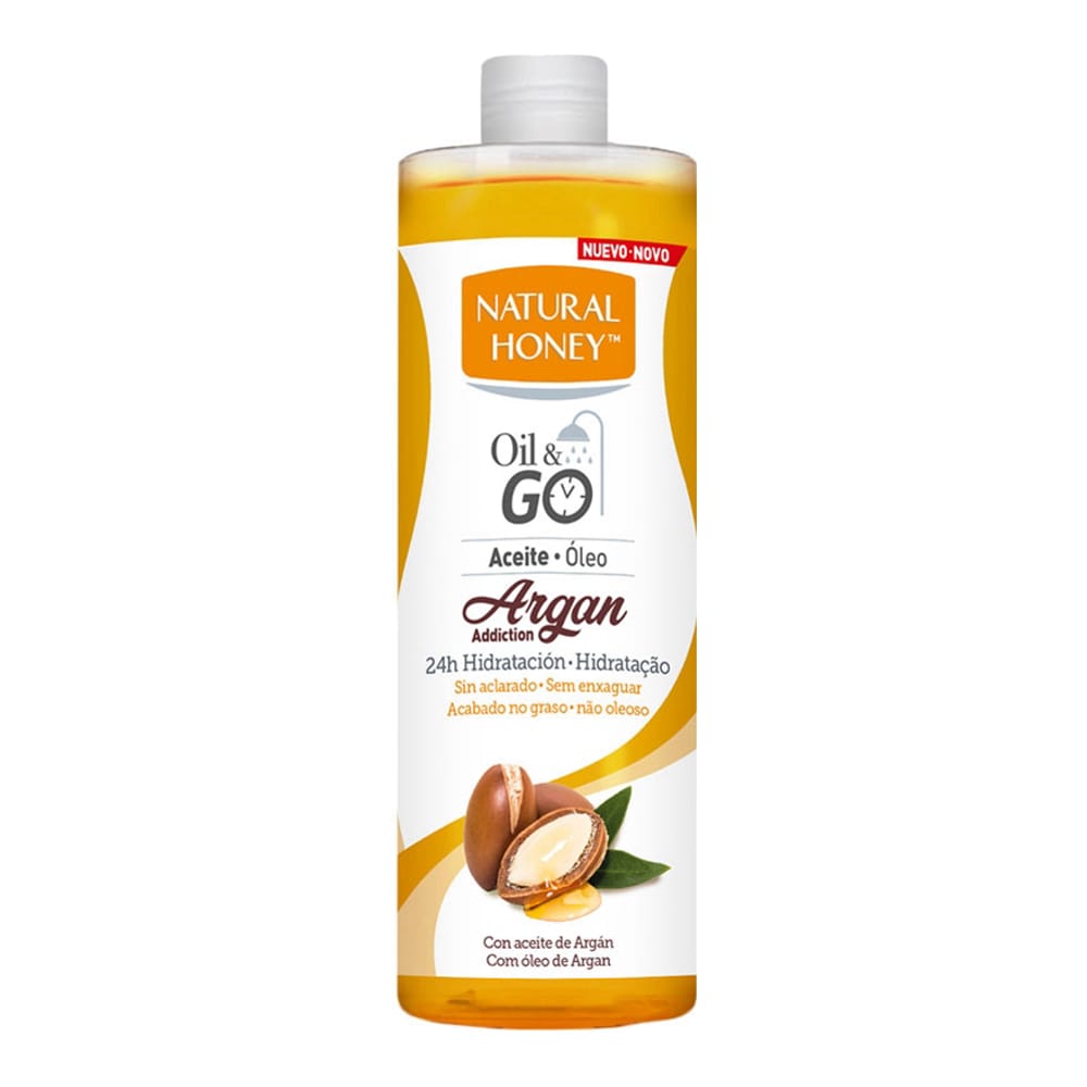 Natural Honey - Huile Corporelle 'Argan Elixir Oil & Go' - 300 ml