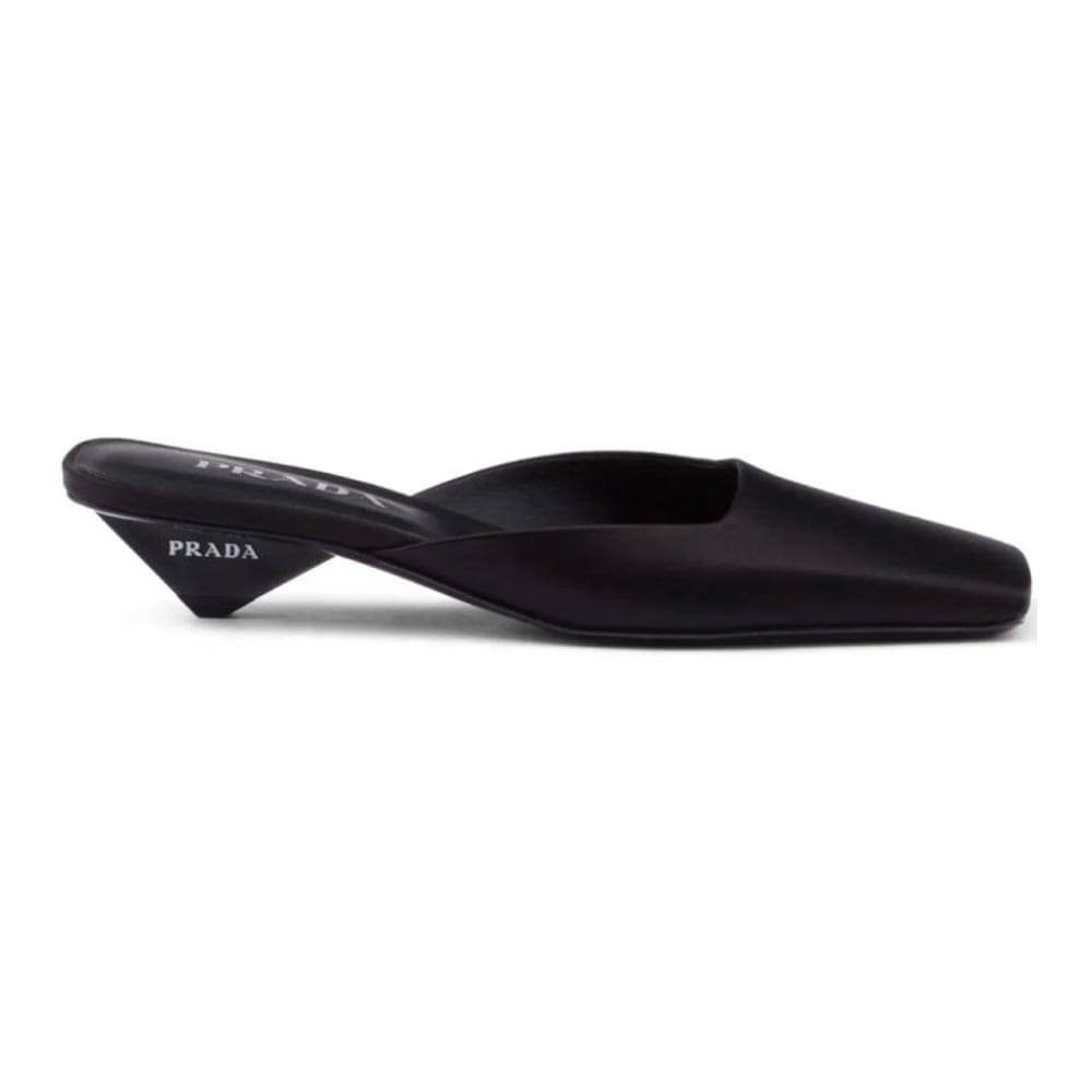 Prada - Mules à talon 'Square-Toe' pour Femmes