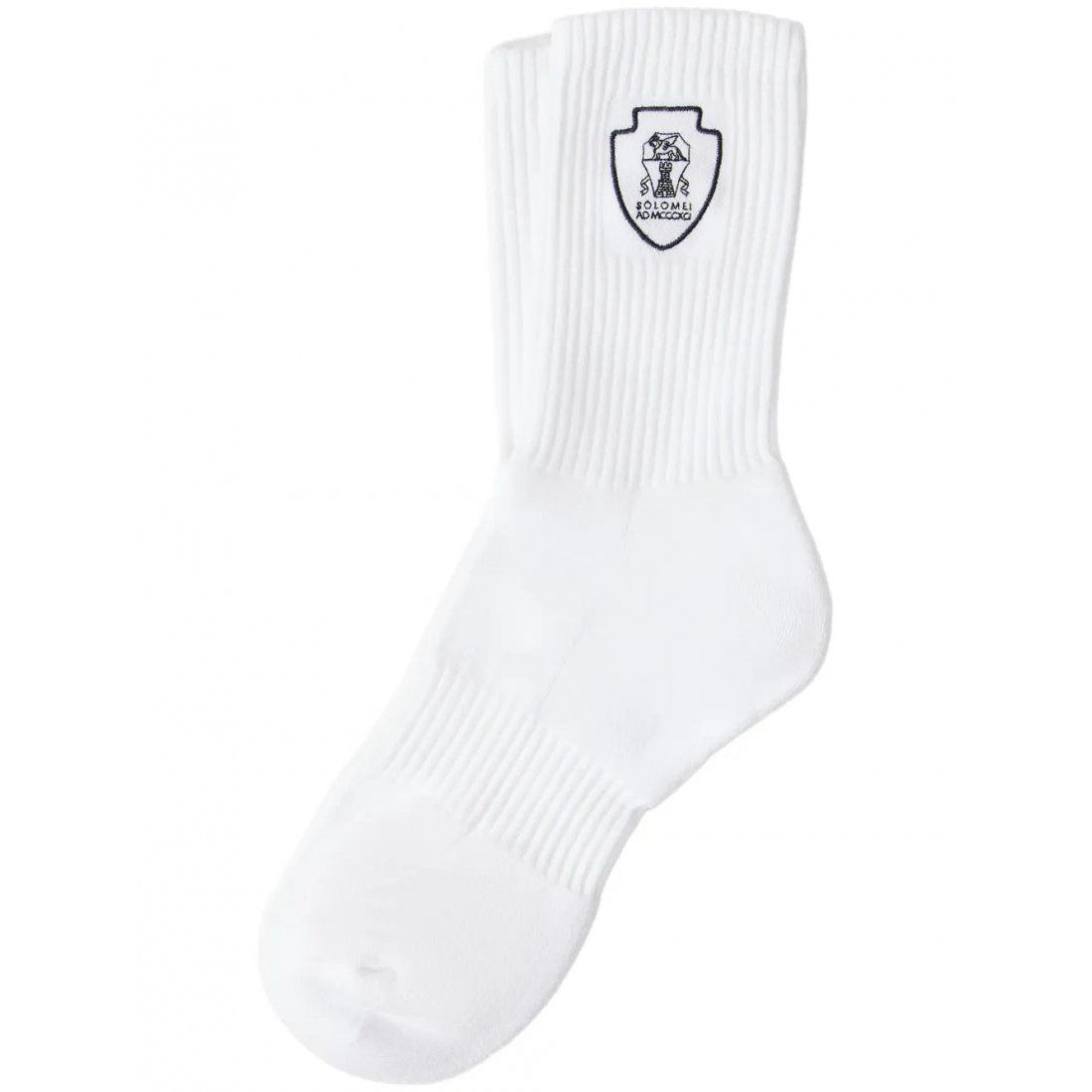Brunello cucinelli - Chausettes 'Logo-Embroidered' pour Hommes