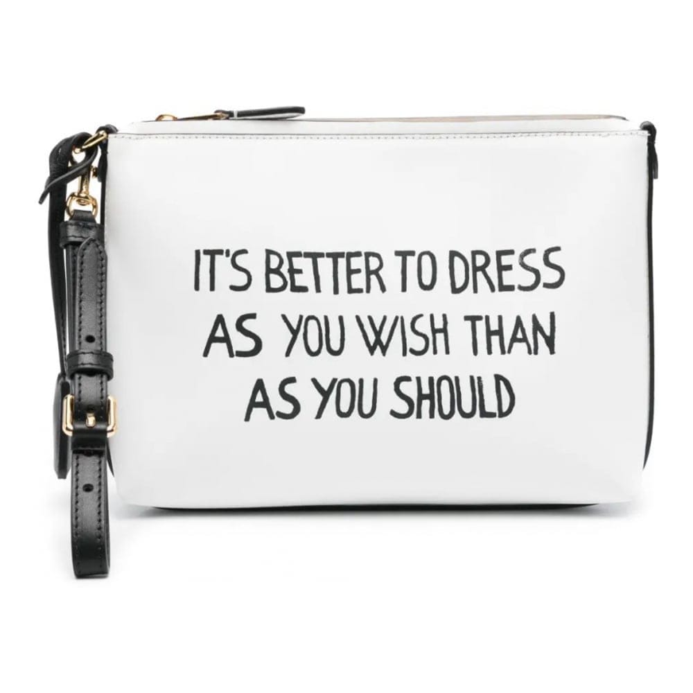 Moschino - Pochette 'Logo-Print' pour Femmes