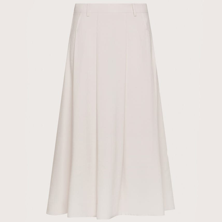 Seventy - Jupe Midi 'Pleated' pour Femmes
