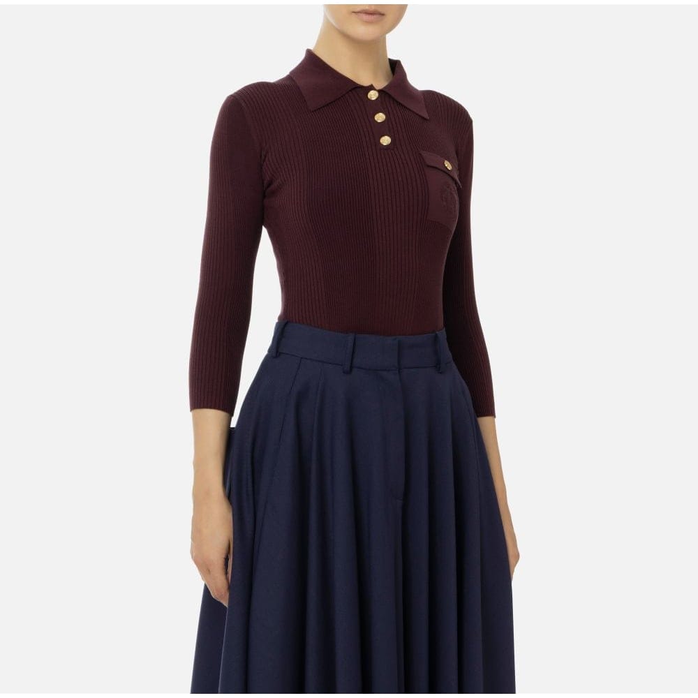 Elisabetta franchi - Polo manches longues pour Femmes