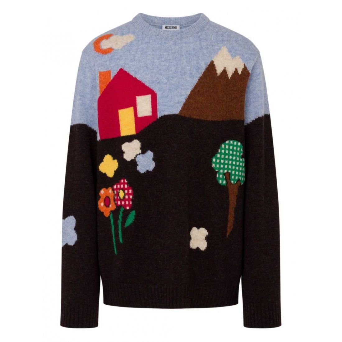 Moschino - Pull 'Intarsia-Knit' pour Hommes