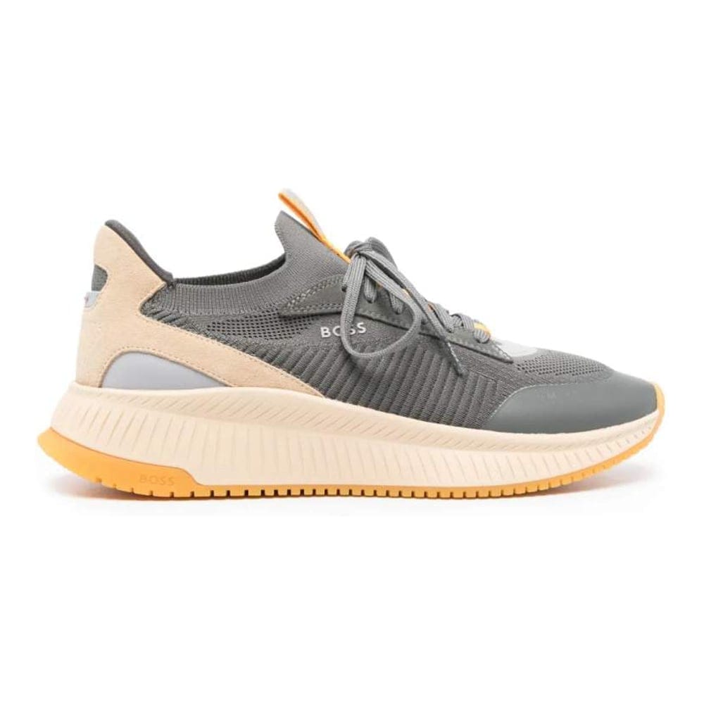 Boss - Sneakers 'Logo-Print' pour Hommes