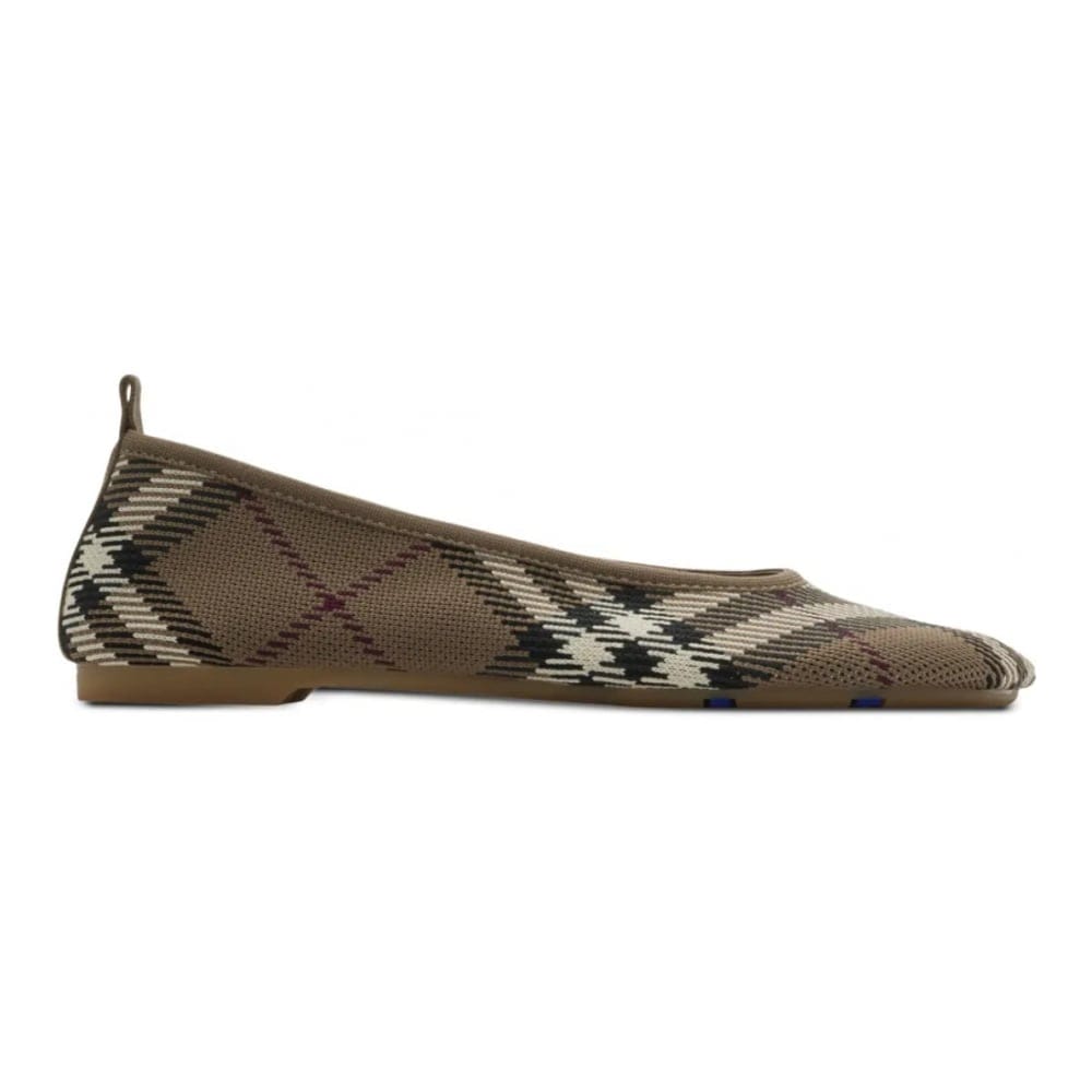 Burberry - Ballerines 'Check Knit Baby' pour Femmes