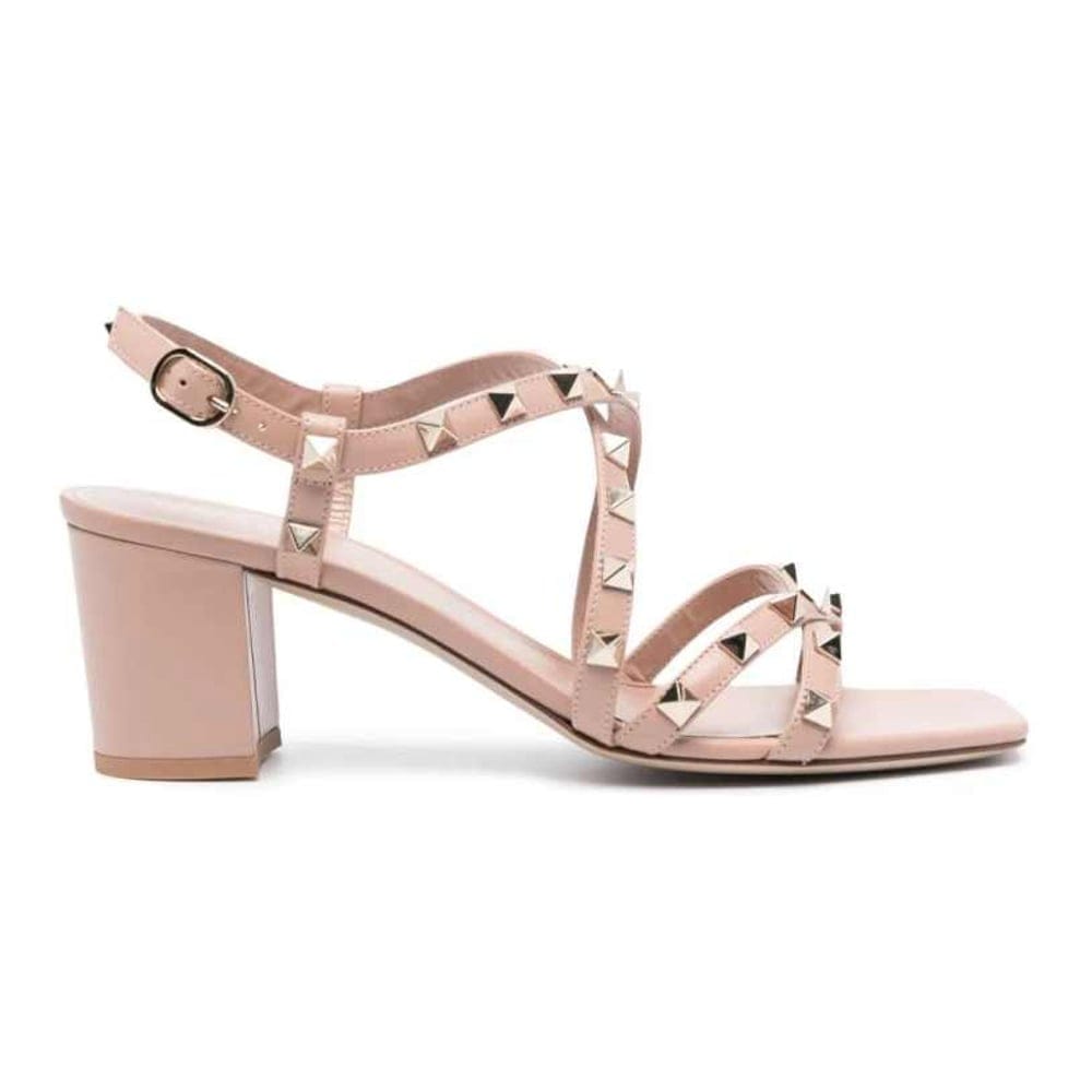 Valentino Garavani - Sandales à talon 'Rockstud' pour Femmes