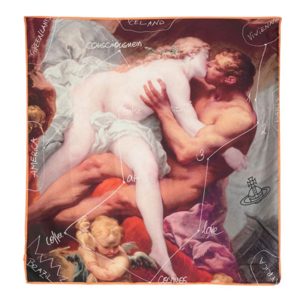 Vivienne westwood - Foulard 'The Kiss' pour Femmes