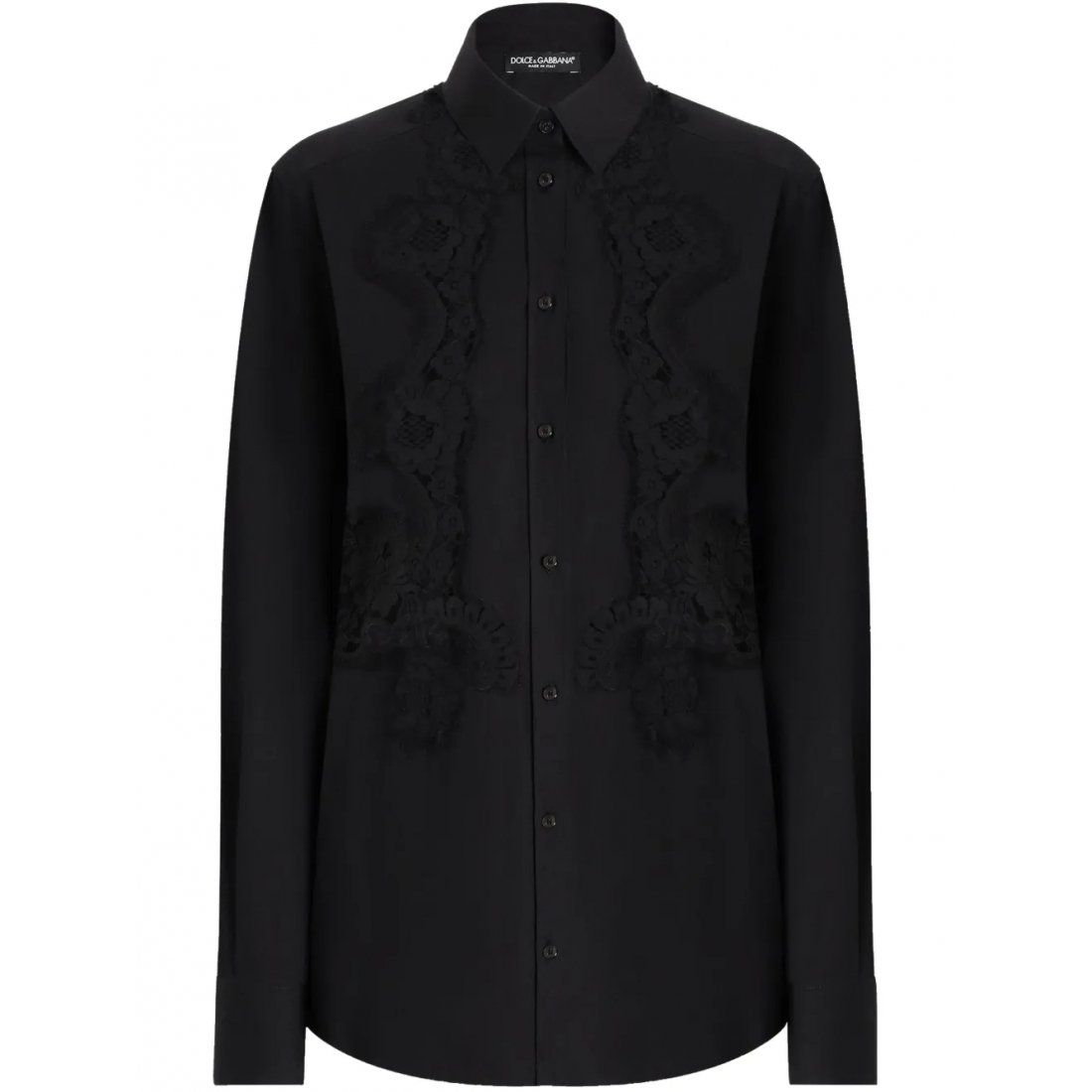 Dolce&gabbana - Chemise 'Lace-Inserts' pour Femmes