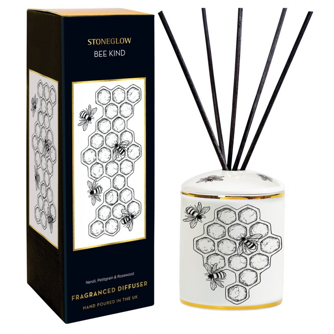 Stoneglow - Diffuseur 'Bee Kind' - 200 ml