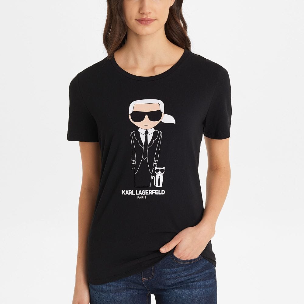 Karl Lagerfeld - T-shirt 'Karl Ikonik Doll' pour Femmes