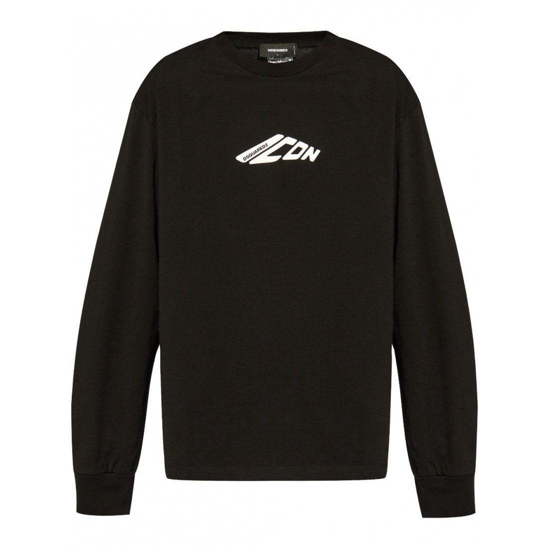 Dsquared2 - T-Shirt manches longues 'Logo-Printed' pour Hommes