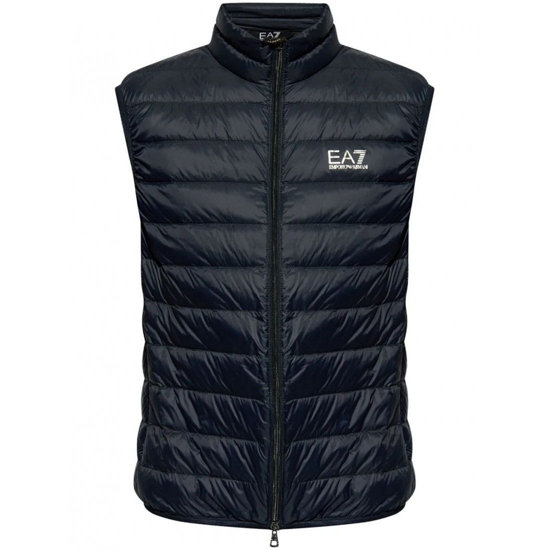 Ea7 emporio armani - "Gilet 'Logo-Print Padded' pour Hommes"-XXL