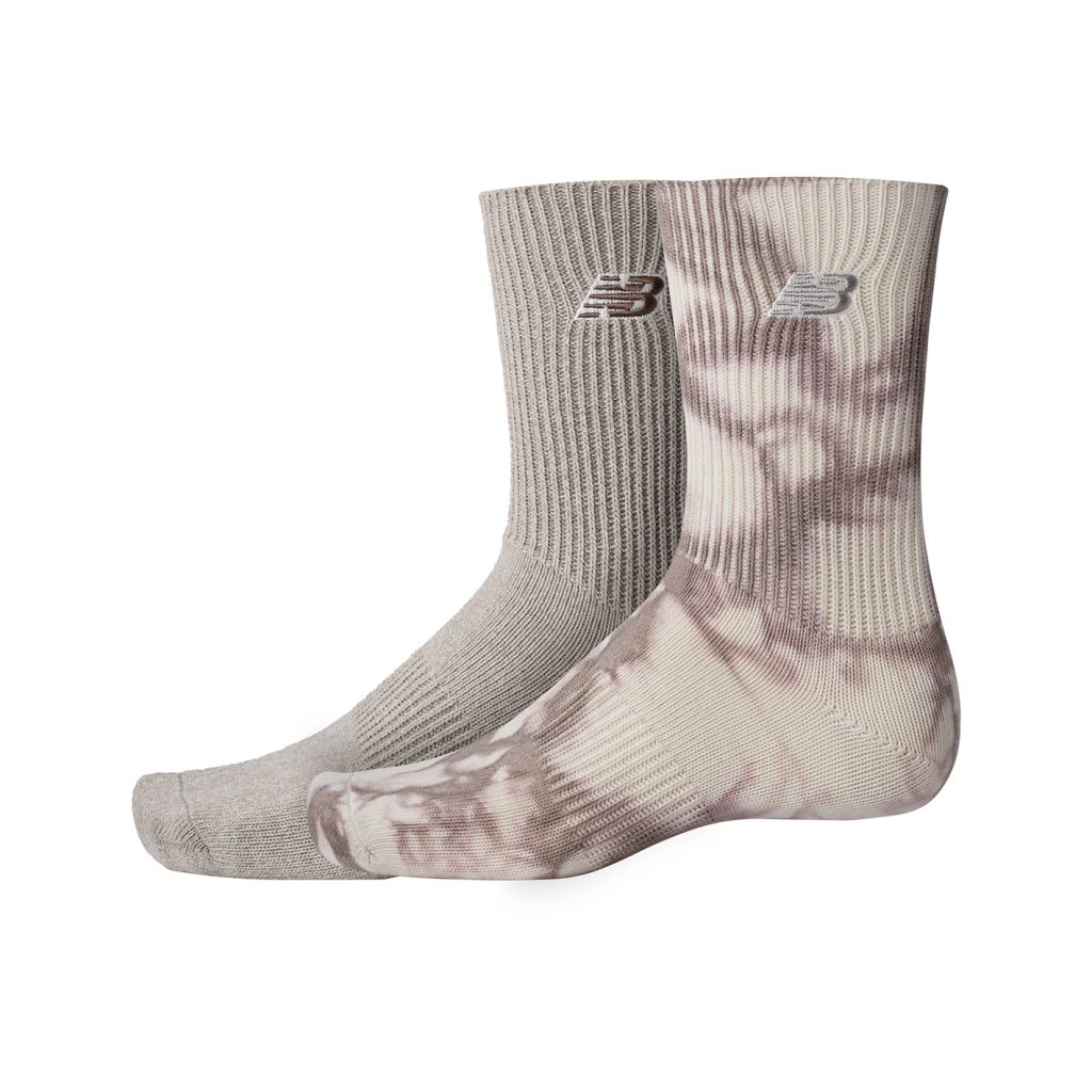 New balance Ribbed Cuff Mid Calf Socks 2 Pack-M M