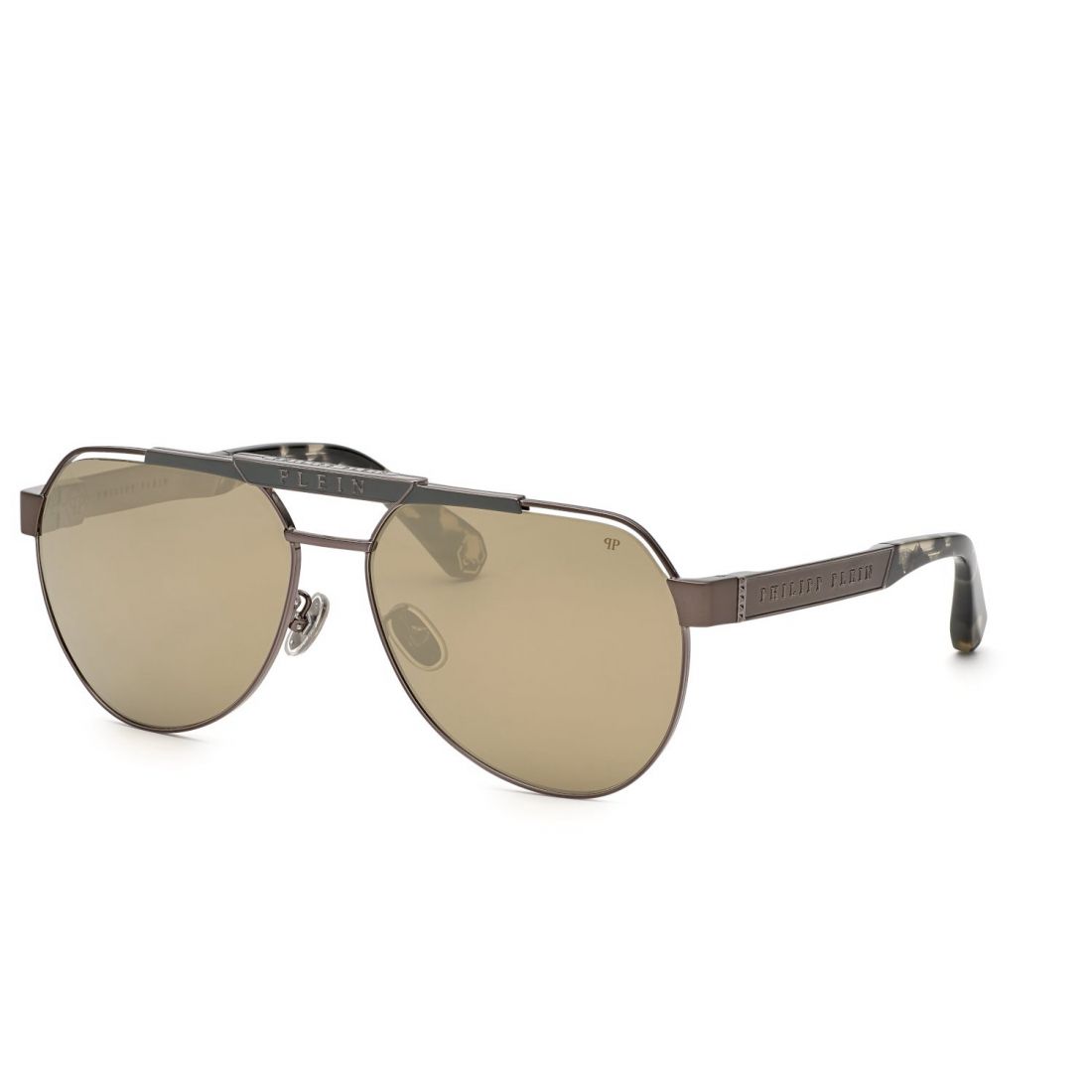 Philipp plein - Lunettes de soleil 'SPP073M63566G' pour Hommes