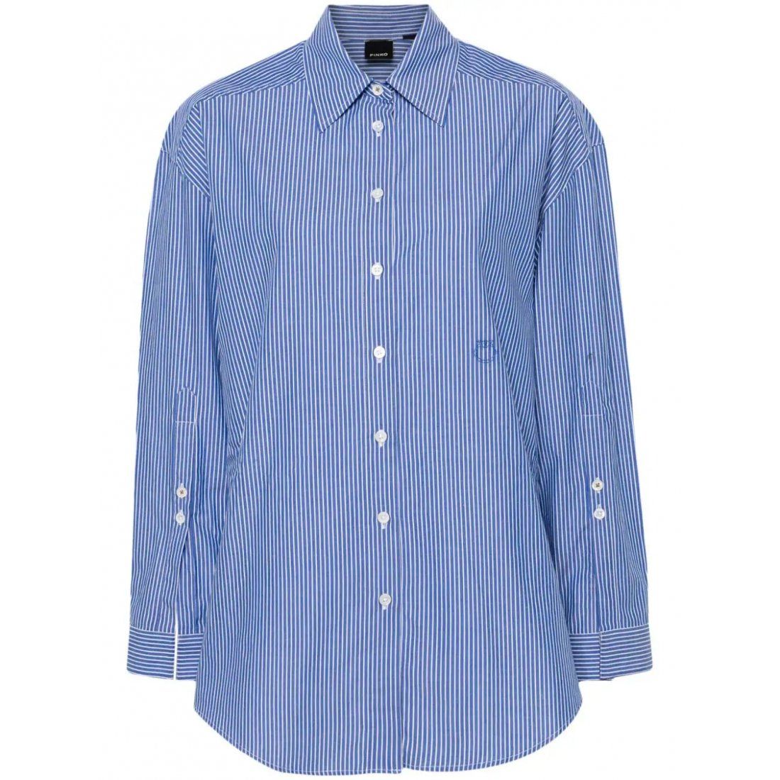 Pinko - Chemise 'Logo-Embroidered' pour Femmes