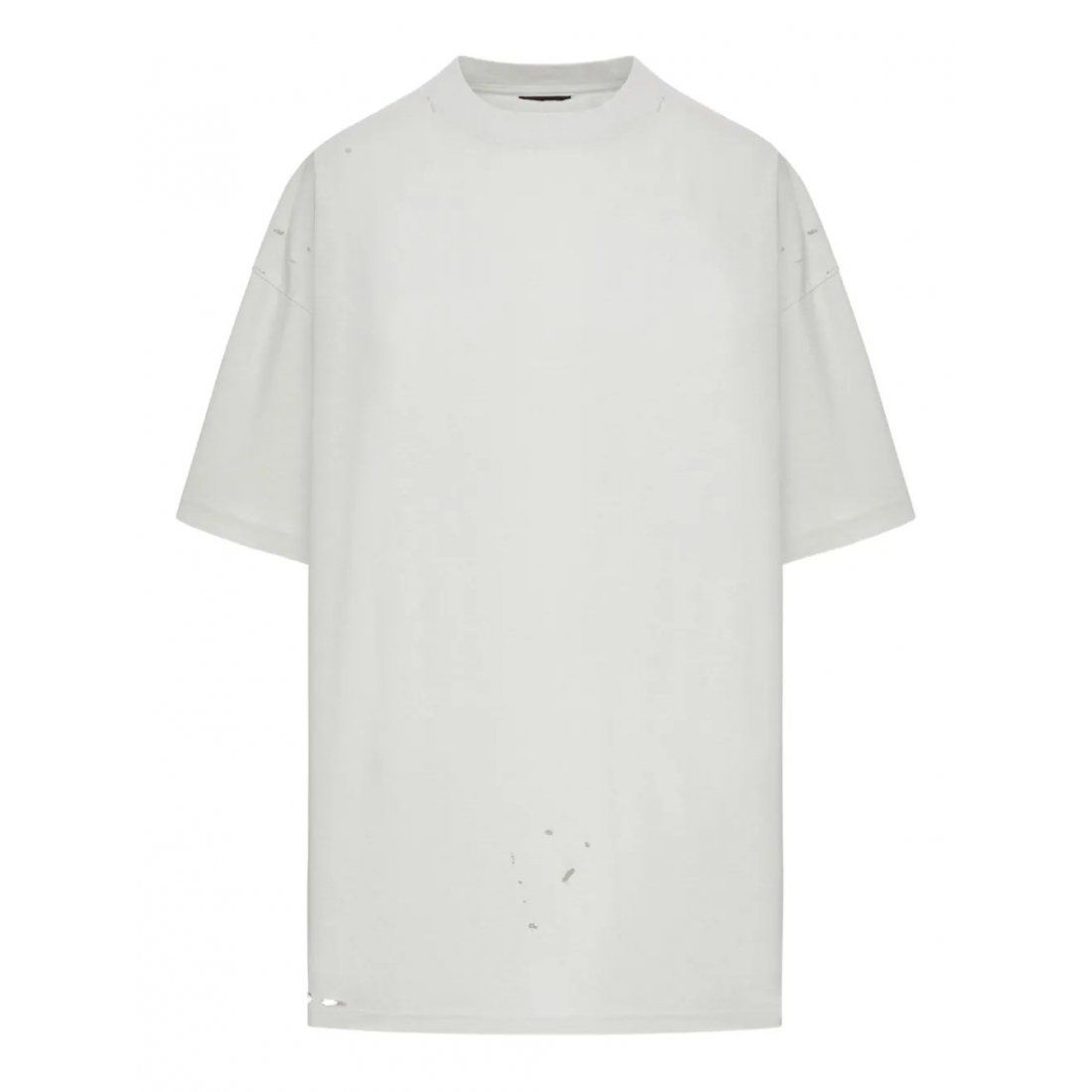 Balenciaga - T-shirt 'Distressed-Print' pour Femmes