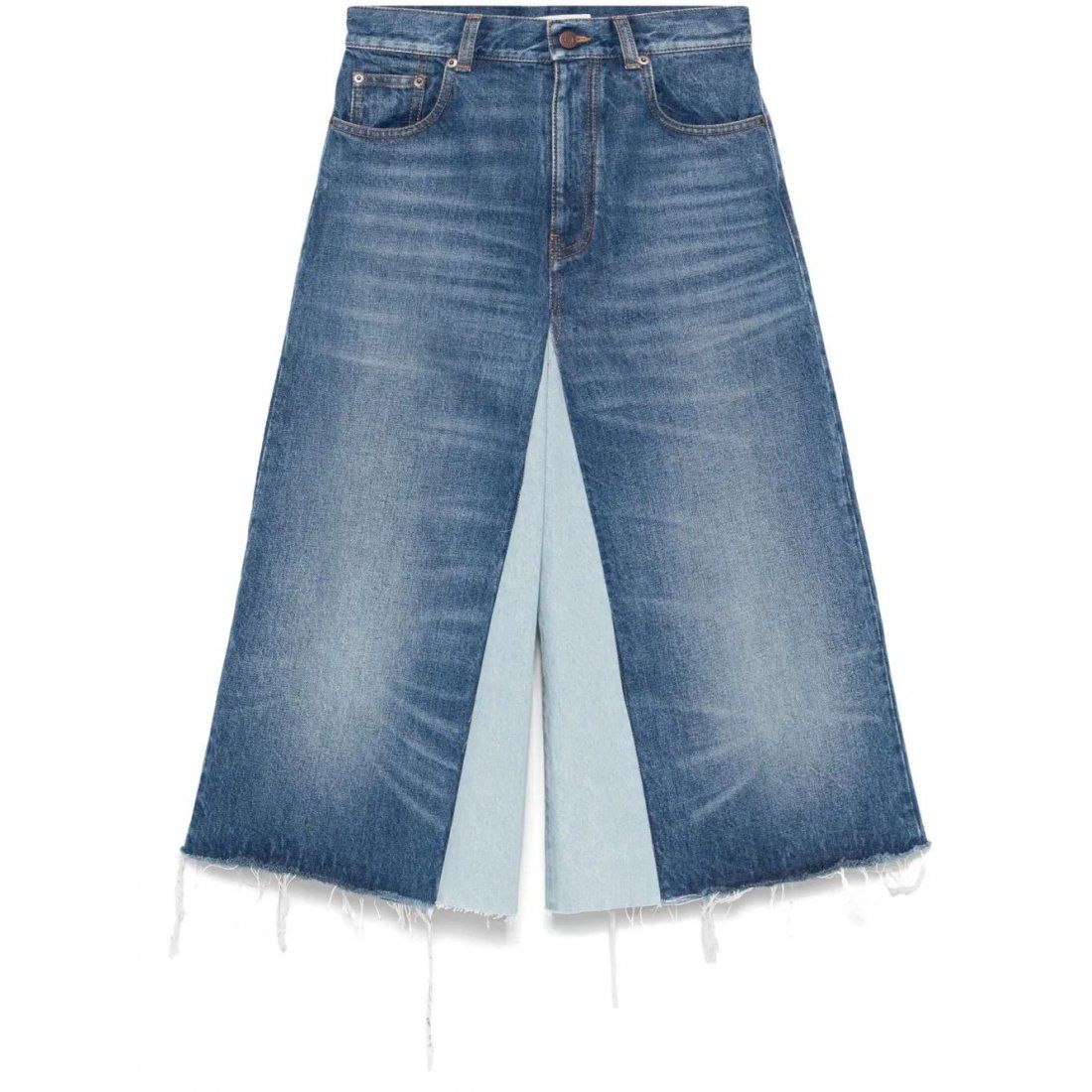 Chloé - Short en jean 'Patchwork' pour Femmes