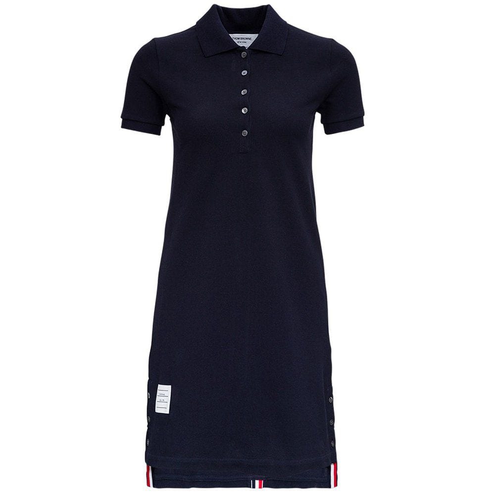Thom browne - Robe Polo 'Rwb Stripe' pour Femmes