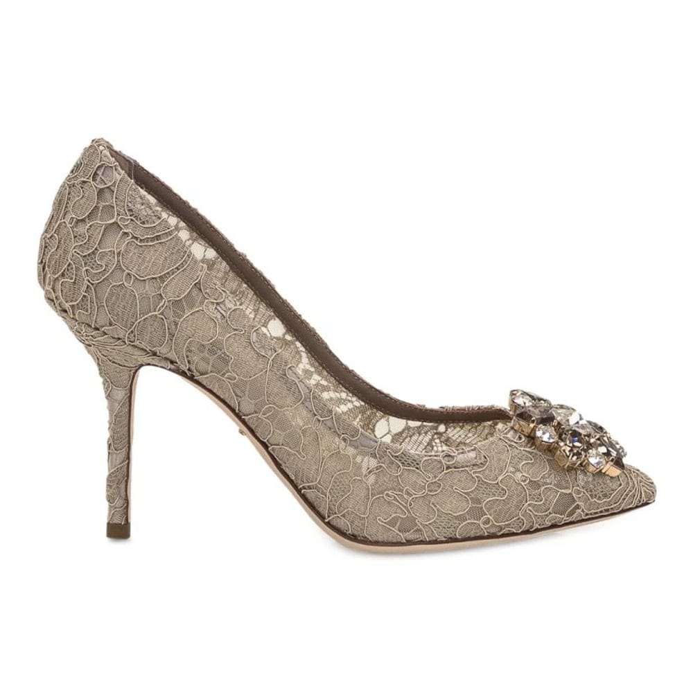 Dolce&gabbana - Escarpins 'Rainbow Lace Brooch-Detail' pour Femmes