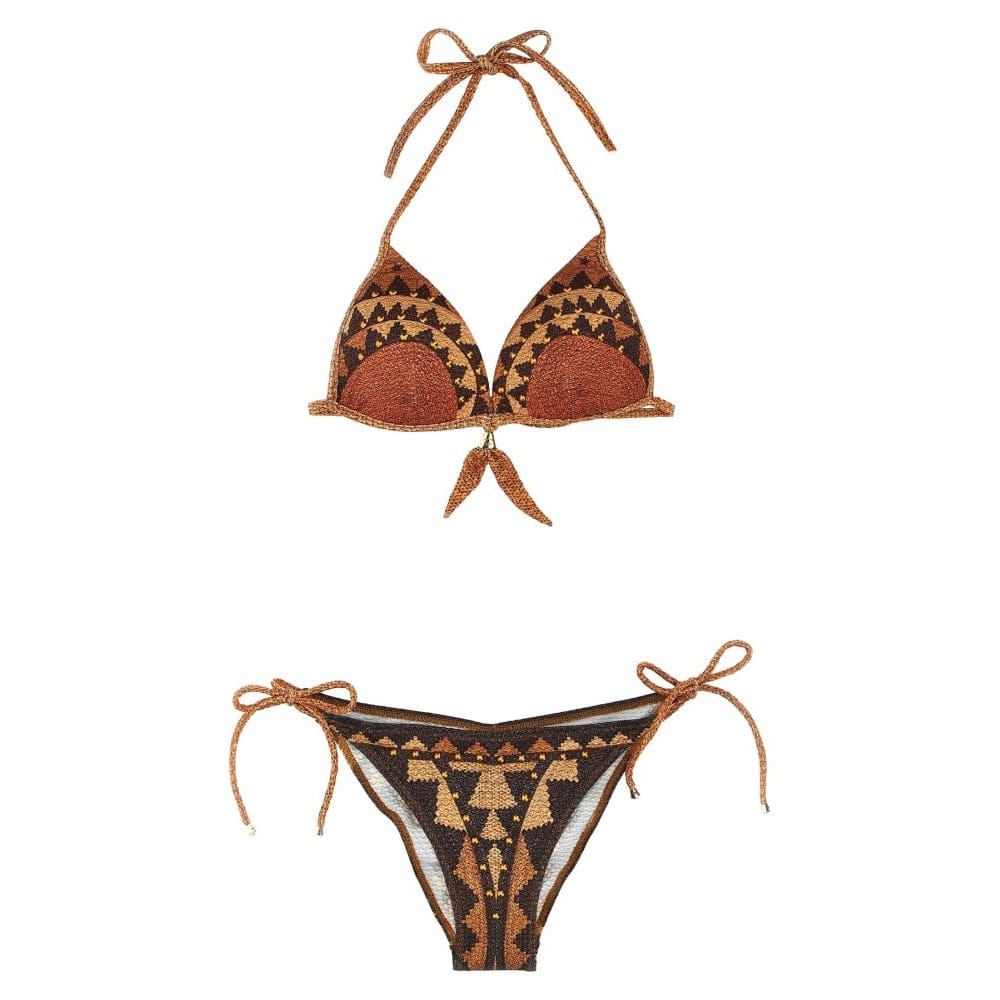 Pin-up - Bikini 'Intreccio Africano' pour Femmes