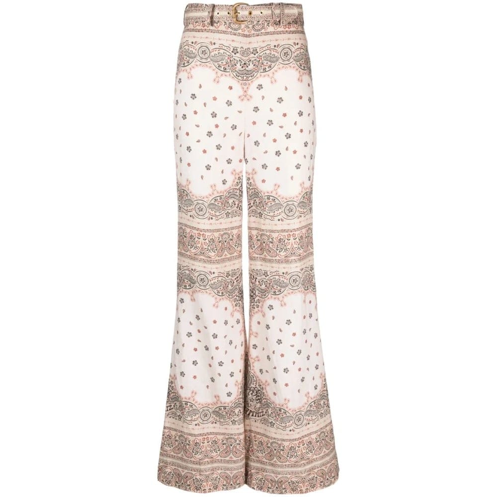Zimmermann - Pantalon 'Bandana-Print' pour Femmes
