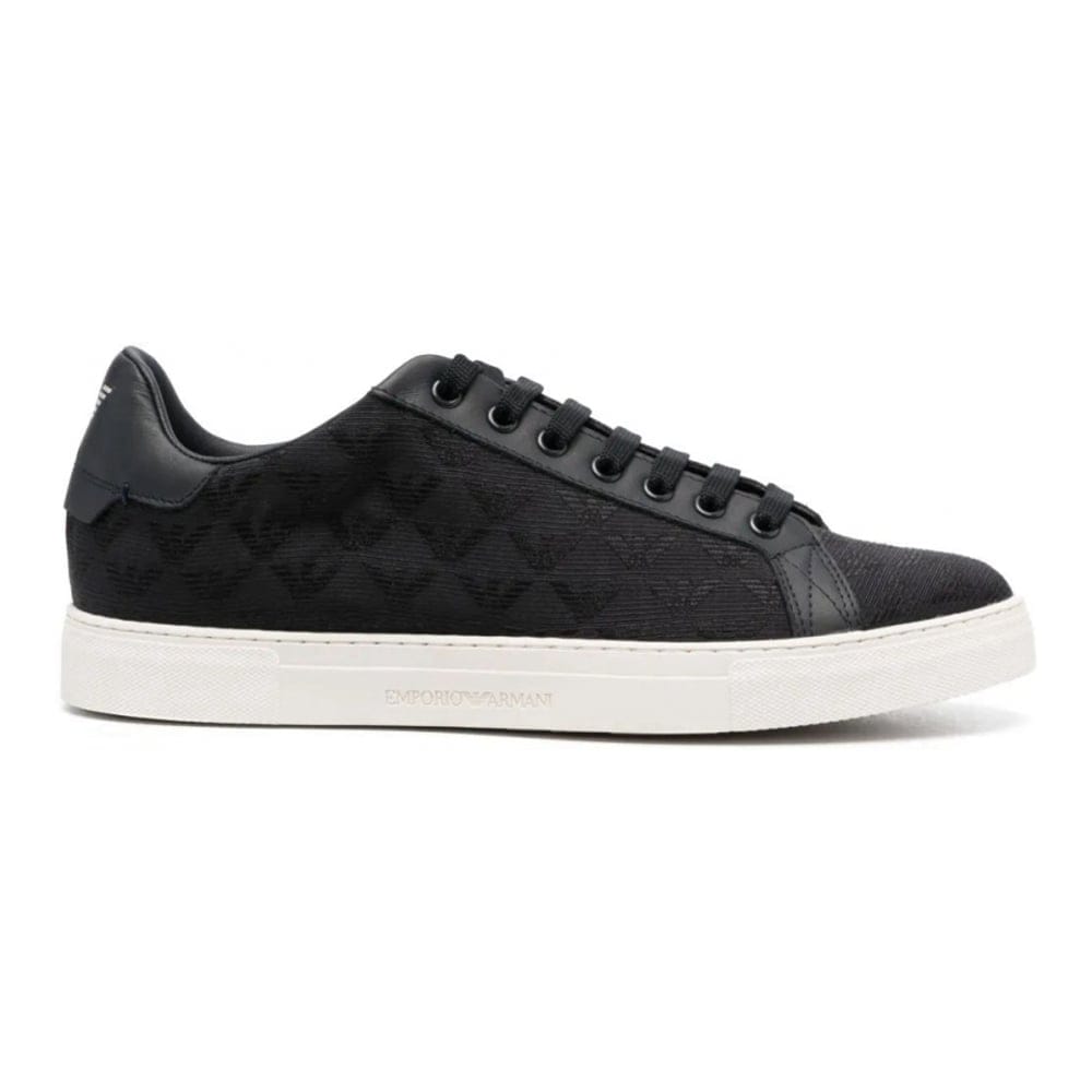 Emporio armani - Sneakers 'Logo-Motif' pour Hommes