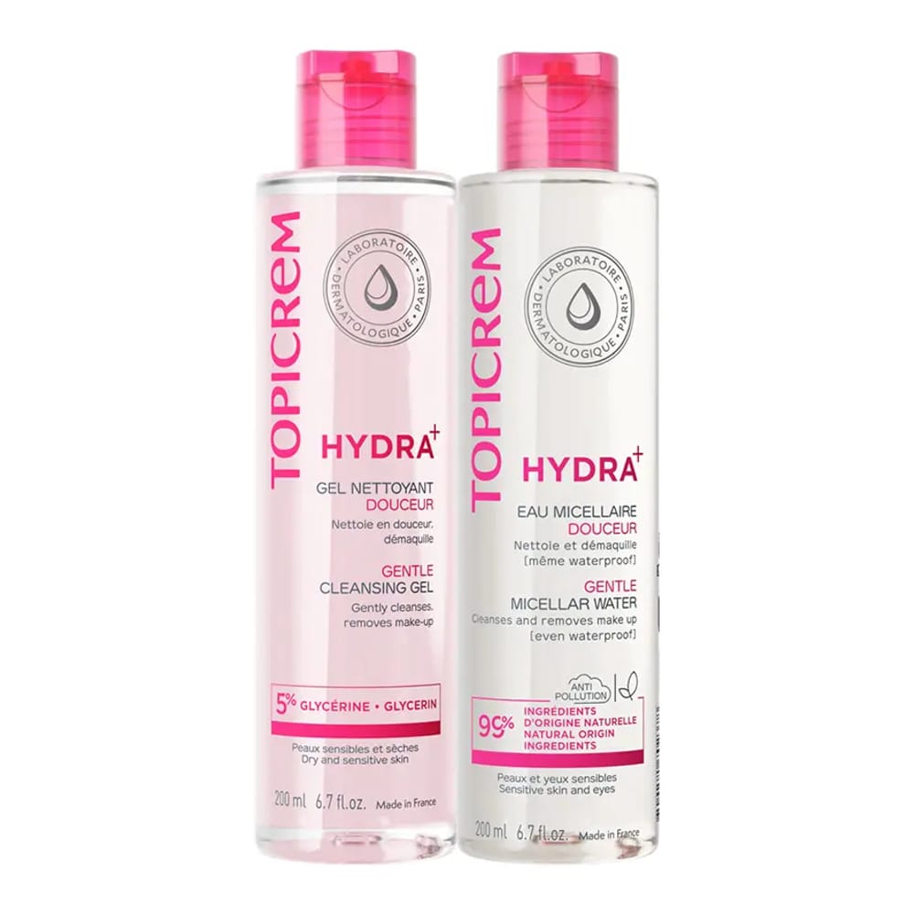 Topicrem - Coffret de soins de la peau 'Hydra+ Facial Routine' - 2 Pièces