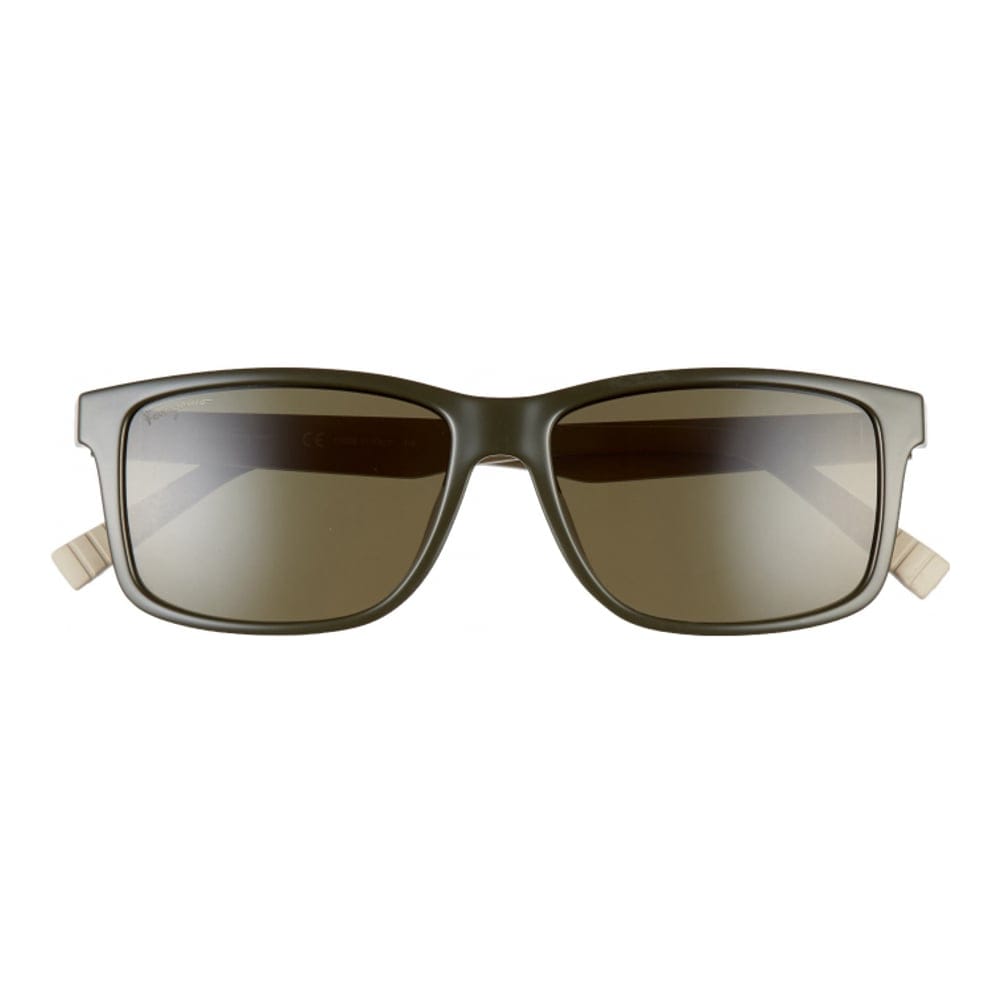 Ferragamo - '57mm Square Sunglasses' pour Hommes