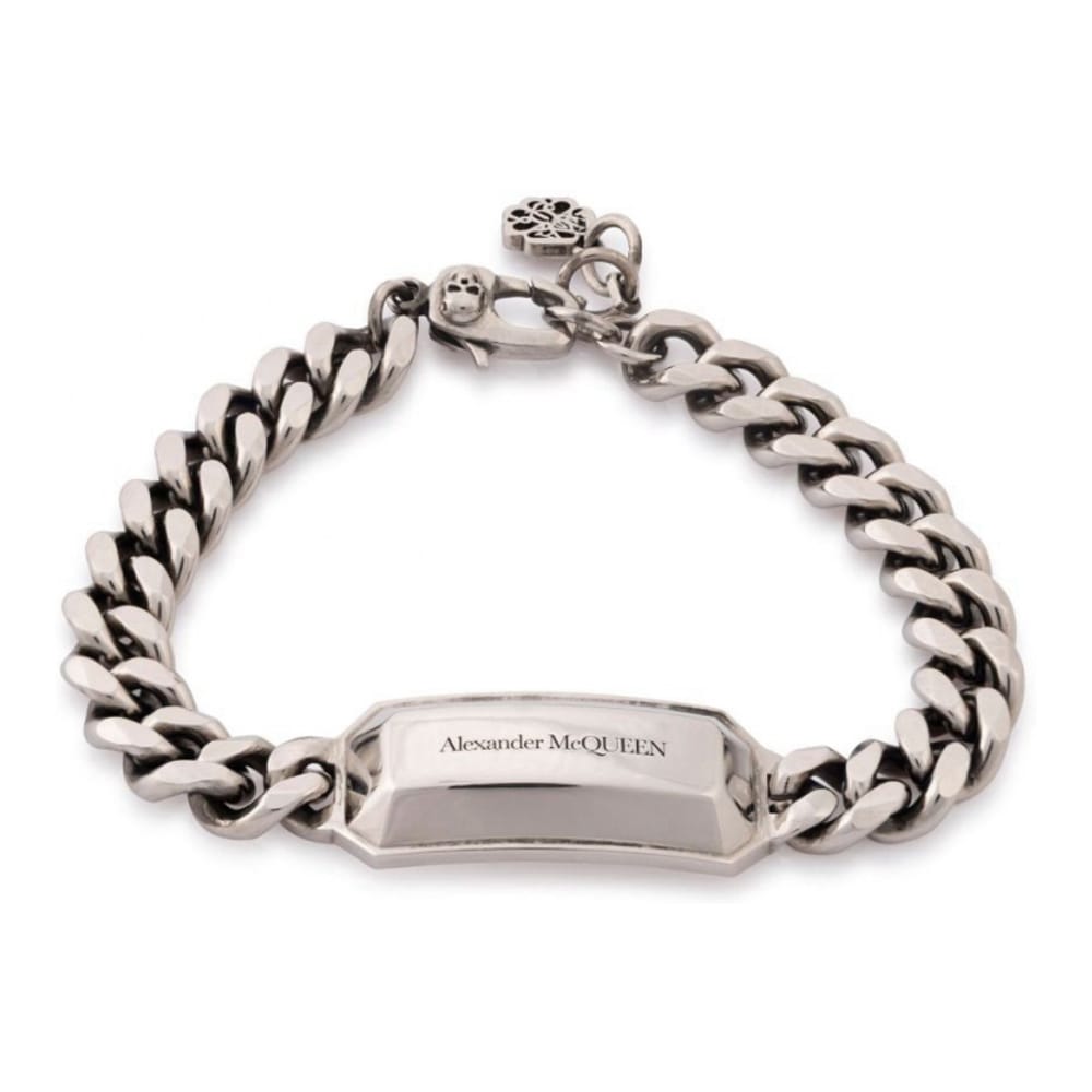 Alexander McQueen - Bracelet réglable 'Chain Link Medallion' pour Hommes