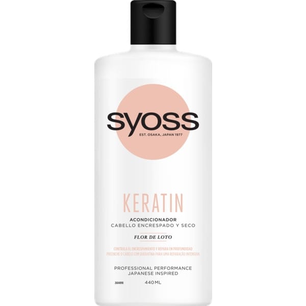 Syoss - Après-shampoing 'Keratin' - 440 ml