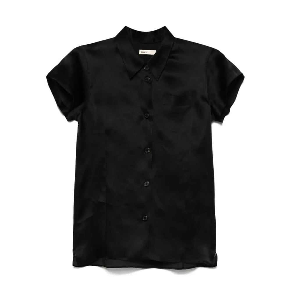 Khaite - Chemise à manches courtes 'Keefe' pour Femmes