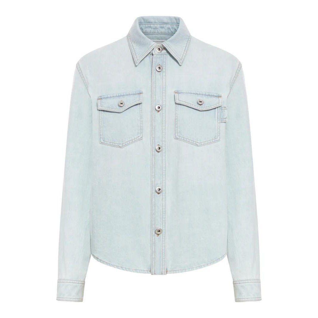 Bottega veneta - Chemise en Jean 'Extra Bleached' pour Femmes