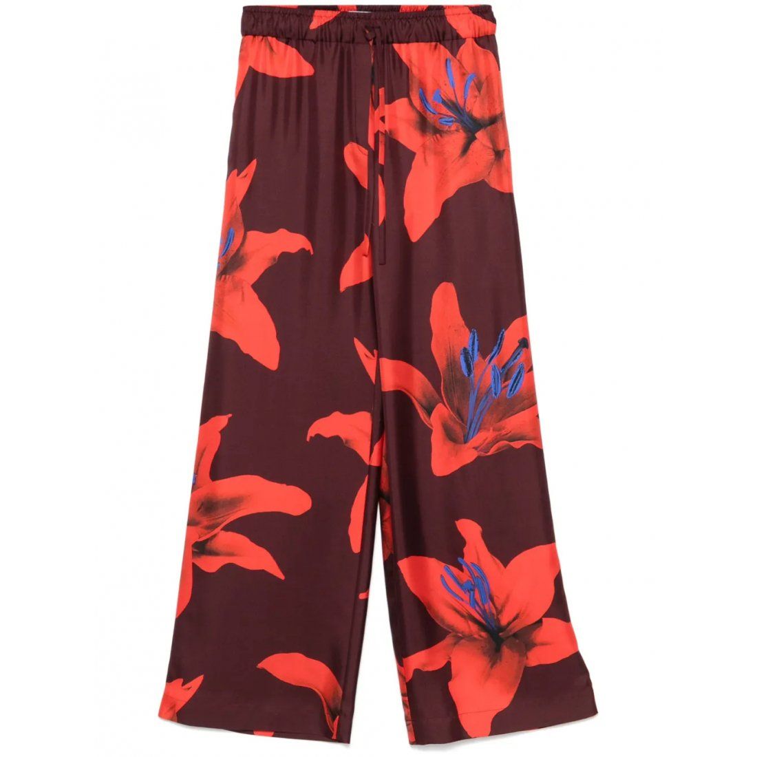 Alexander mcqueen - Pantalon 'Floral-Print' pour Femmes