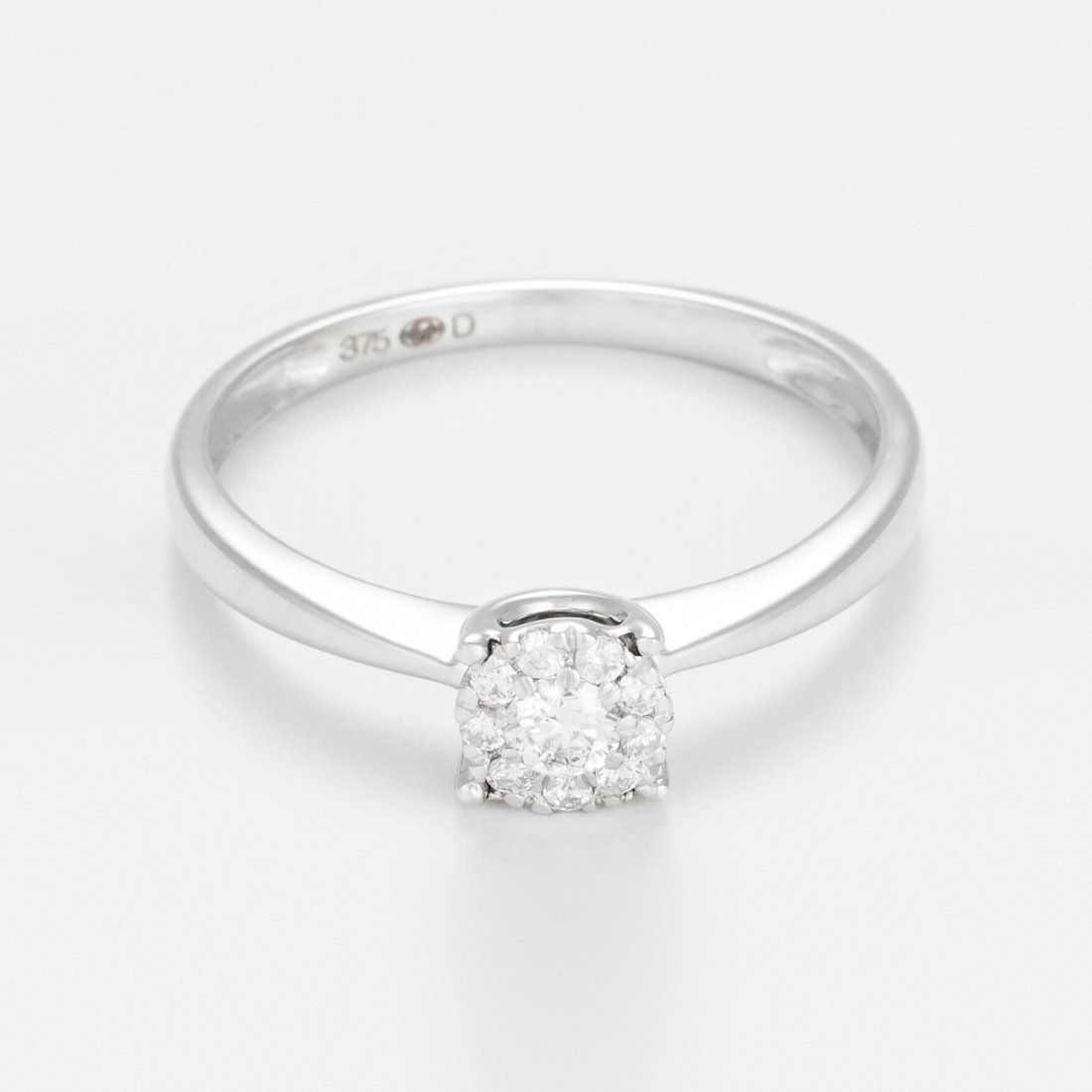 Diamanta - Bague 'Brillant Lucia 17Ct' pour Femmes