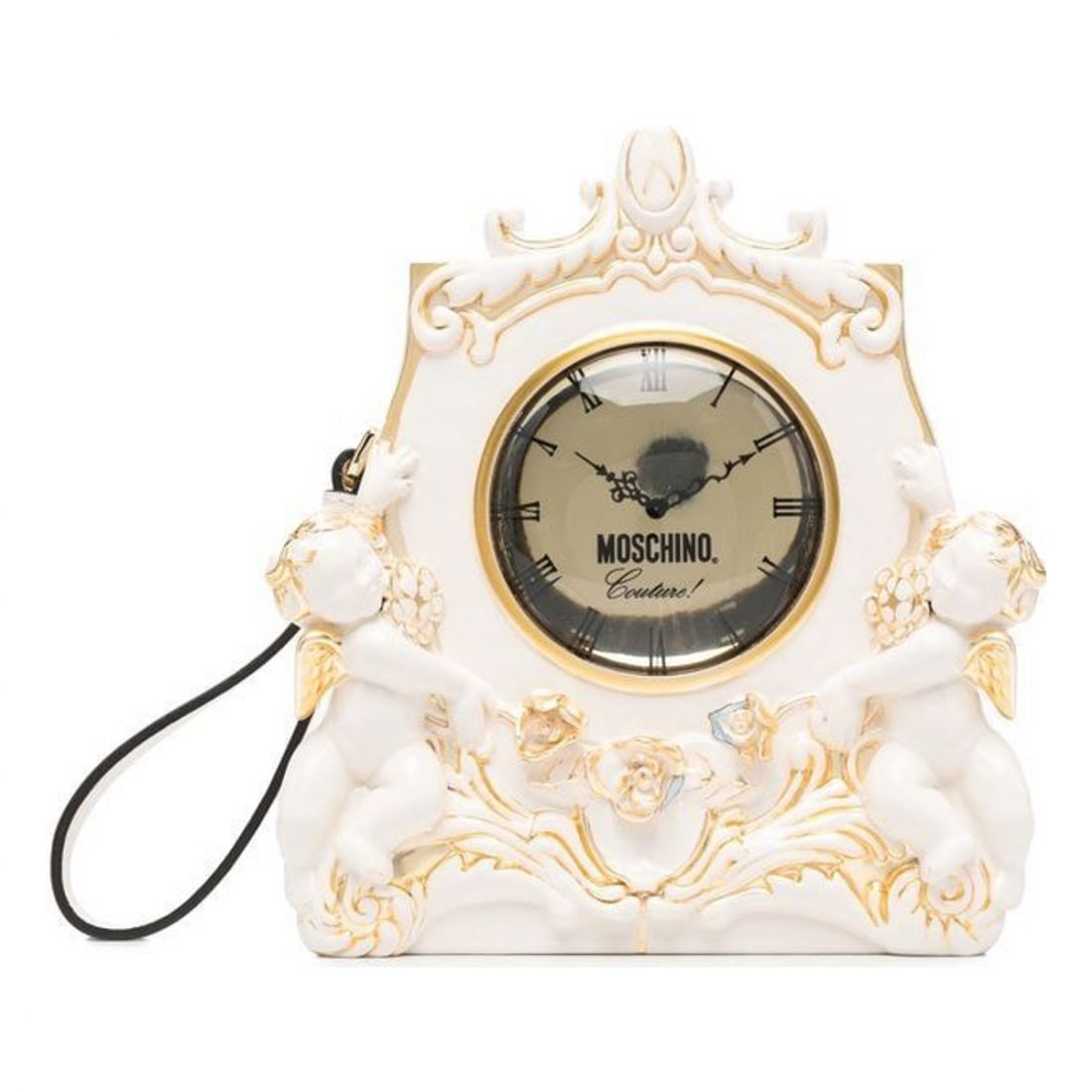 Moschino - Pochette 'Clock Sculpted' pour Femmes