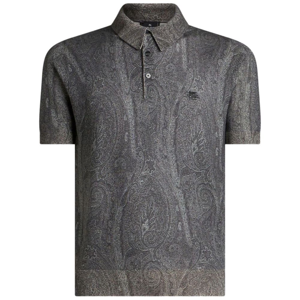 Etro - Polo 'Paisley-Print' pour Hommes