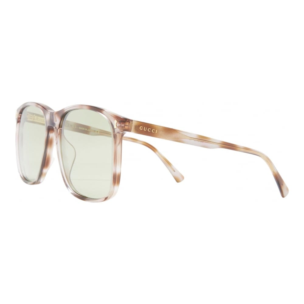Gucci - '57mm Square Sunglasses' pour Hommes