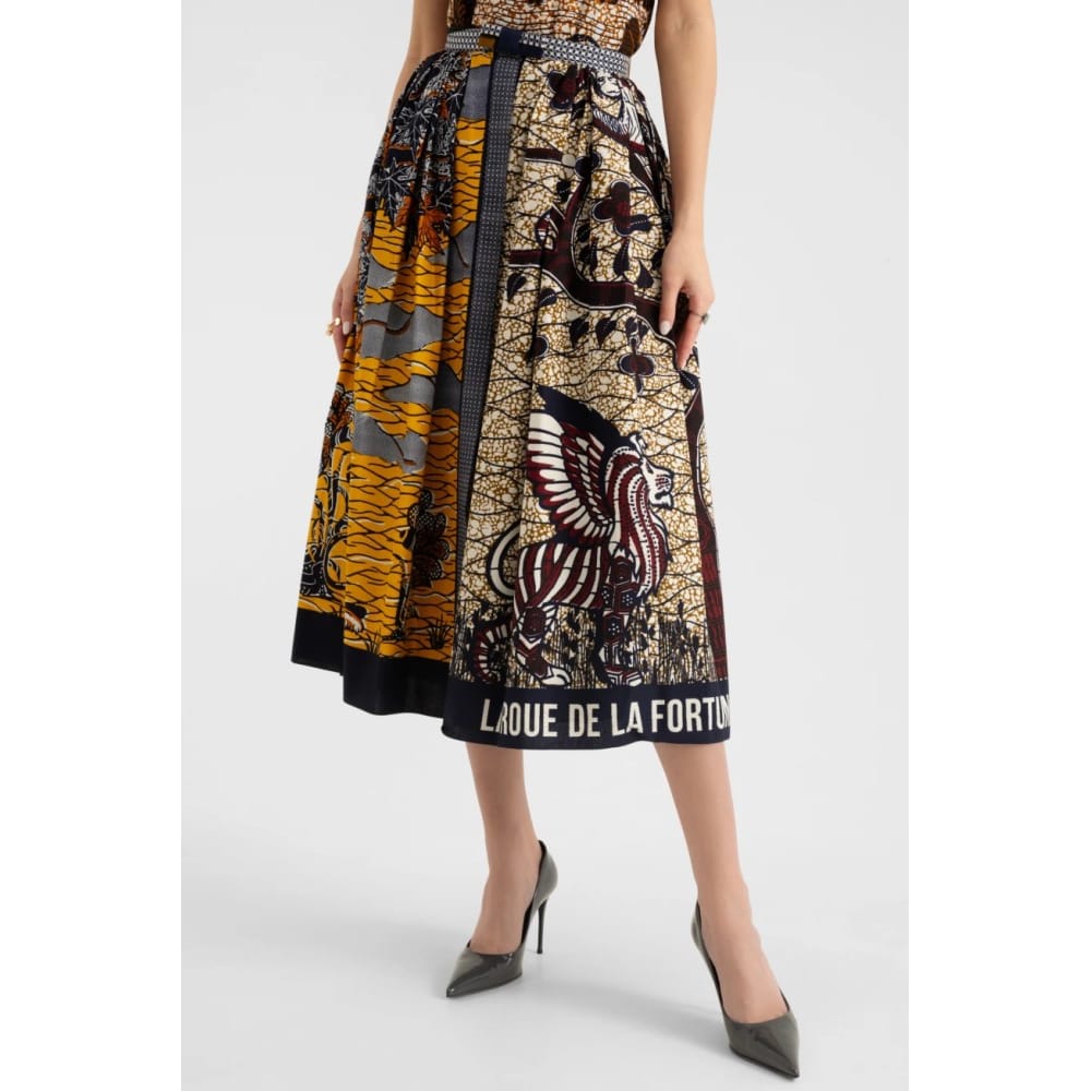 Christian dior - Jupe Midi 'Toile De Jouy Tropicalia Print' pour Femmes